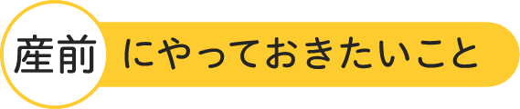 産前にやっておきたいことアイコン